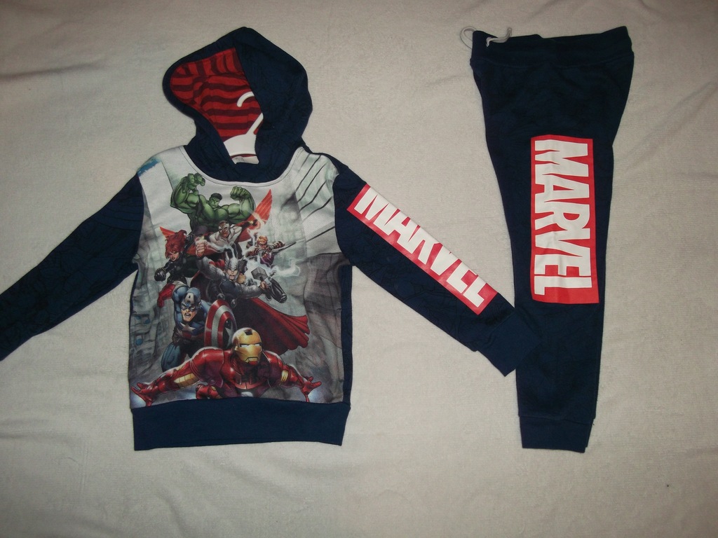 H&amp;M  DRES r.110/116  4-6 L MARVEL