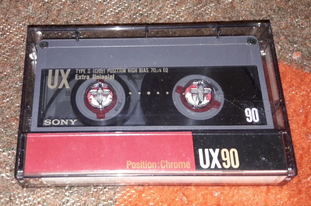 SONY UX CHROME - kaseta MC używana