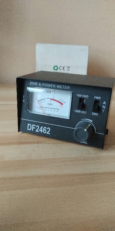 Reflektometr miernik cb SWR DF2462 + kabel