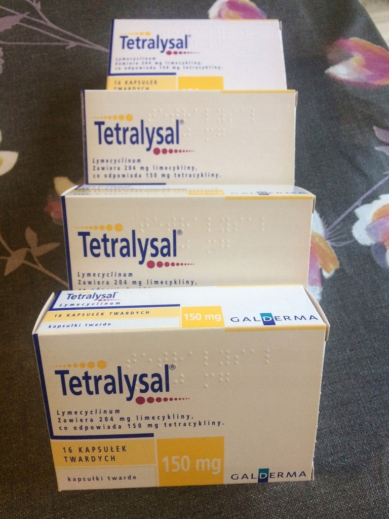 Tetralysal 150 mg 16 kapsułek