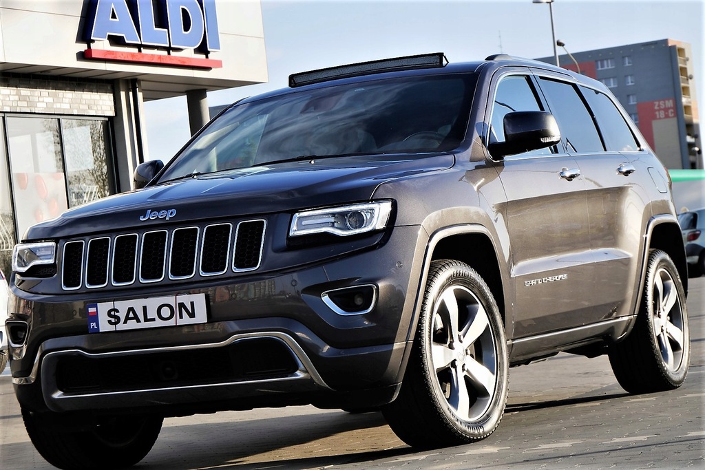 Jeep Grand Cherokee Overland Pneumatyka Panorama