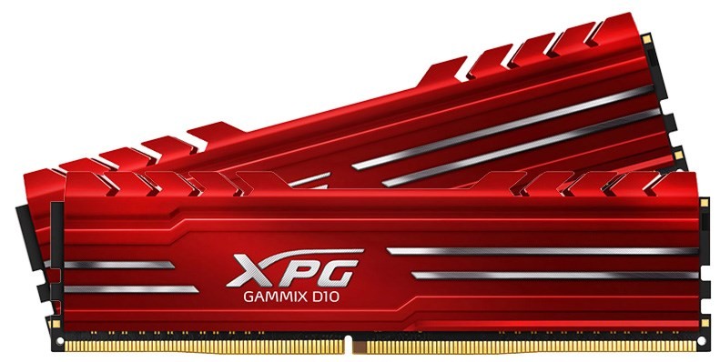 XPG GAMIX D10 DDR4 2400 DIMM 16GB (2x8) Kit Red