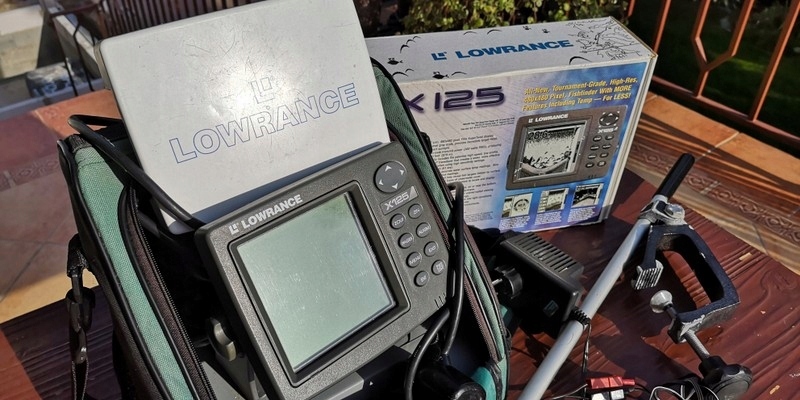Echosonda LOWRANCE X125 okazja!!! W-wa