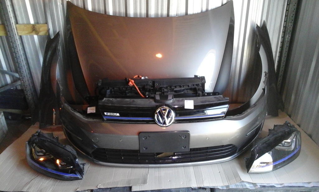 KOMPLETNY PRZÓD VW GOLF VII LIMESTONE GREY LA7N