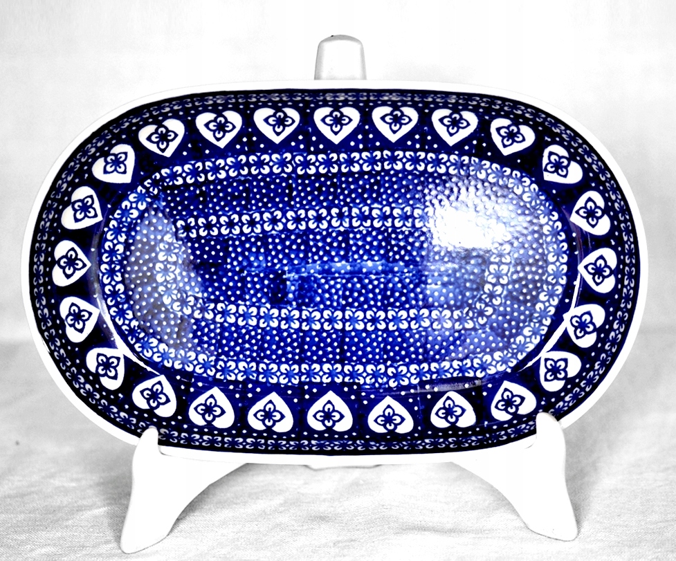 PÓŁMISEK 32 CM CERAMIKA BOLESŁAWIEC DEKOR. DSS
