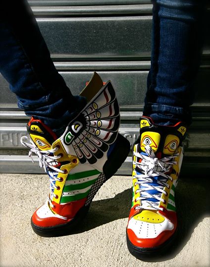 Adidas JEREMY SCOTT EAGLE WING 'TOTEM  r.40 2/3