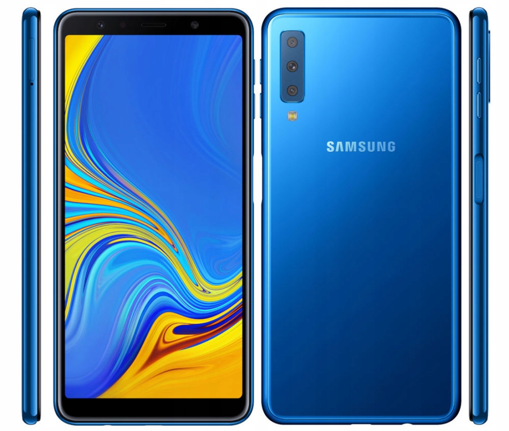 SAMSUNG GALAXY A7 64GB 2018 SM-A750FN BLUE - 7715431642 - oficjalne