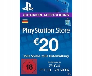 PlayStation Store PSN Prepaid 20 Euro