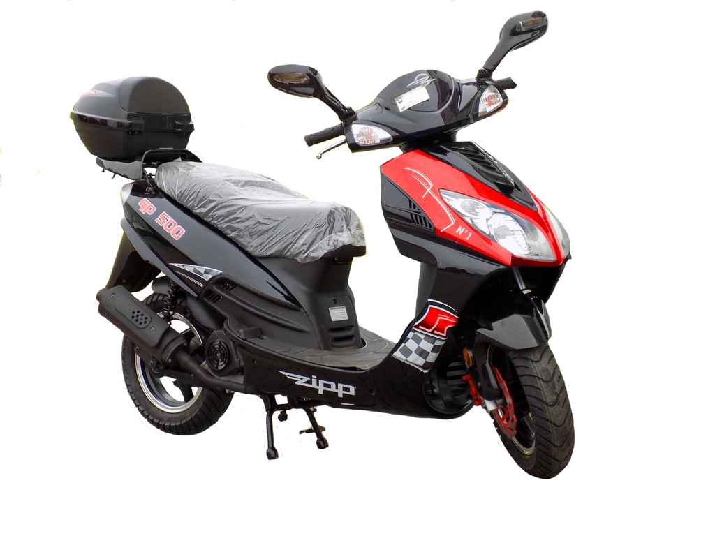 Skuter ZIPP NEW GP 500 z kufrem 2017r | RATY