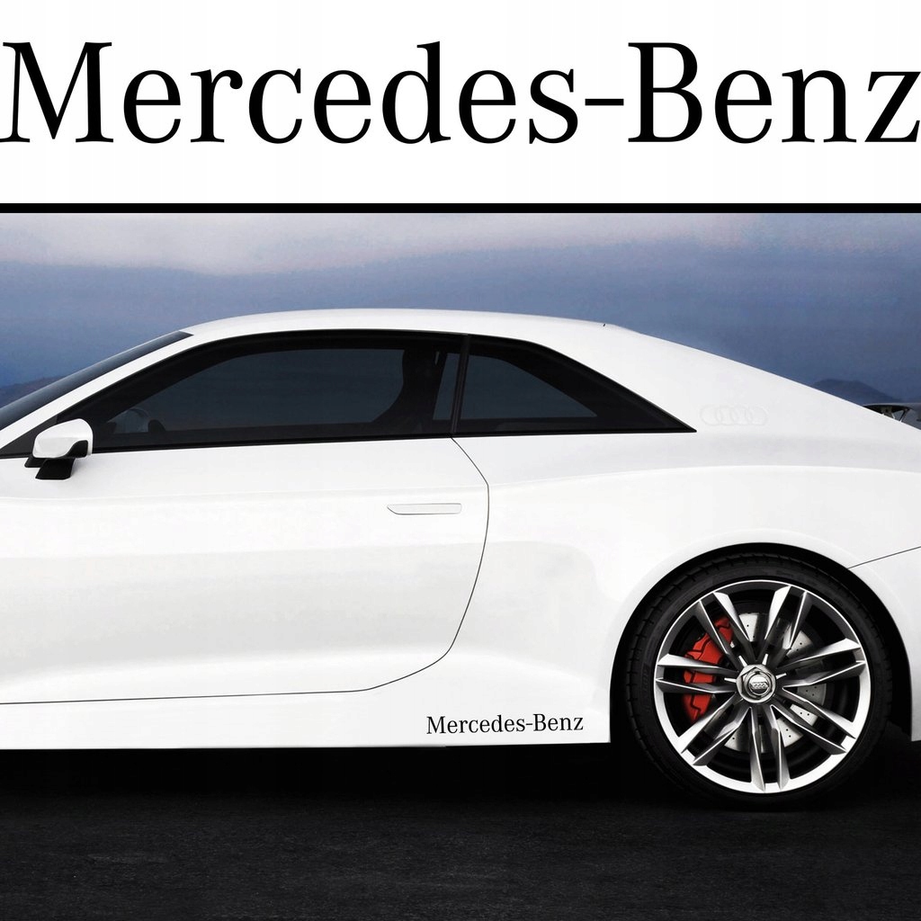 Mercedes Benz naklejka na próg 7703323667 oficjalne