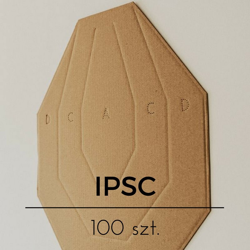 Tarcza IPSC Standard 100 szt  PROSHOOTER