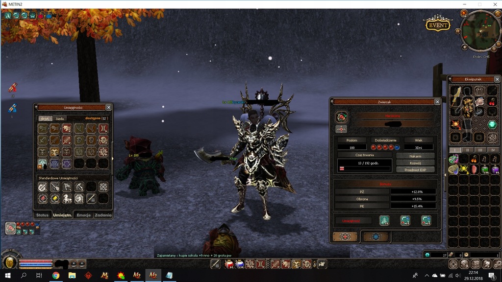 Metin2 Sura Wp 115lvl z EQ OKAZJA TANIO!!