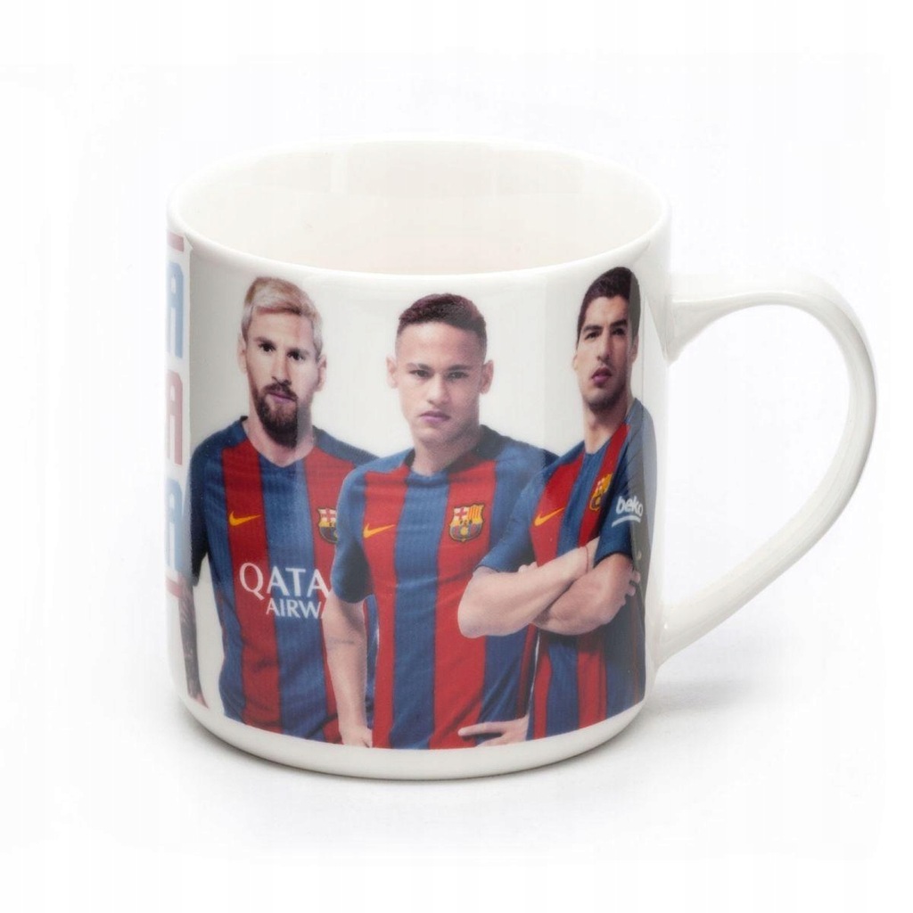 FC Barcelona Messi Neymar Iniesta Pique - kubek