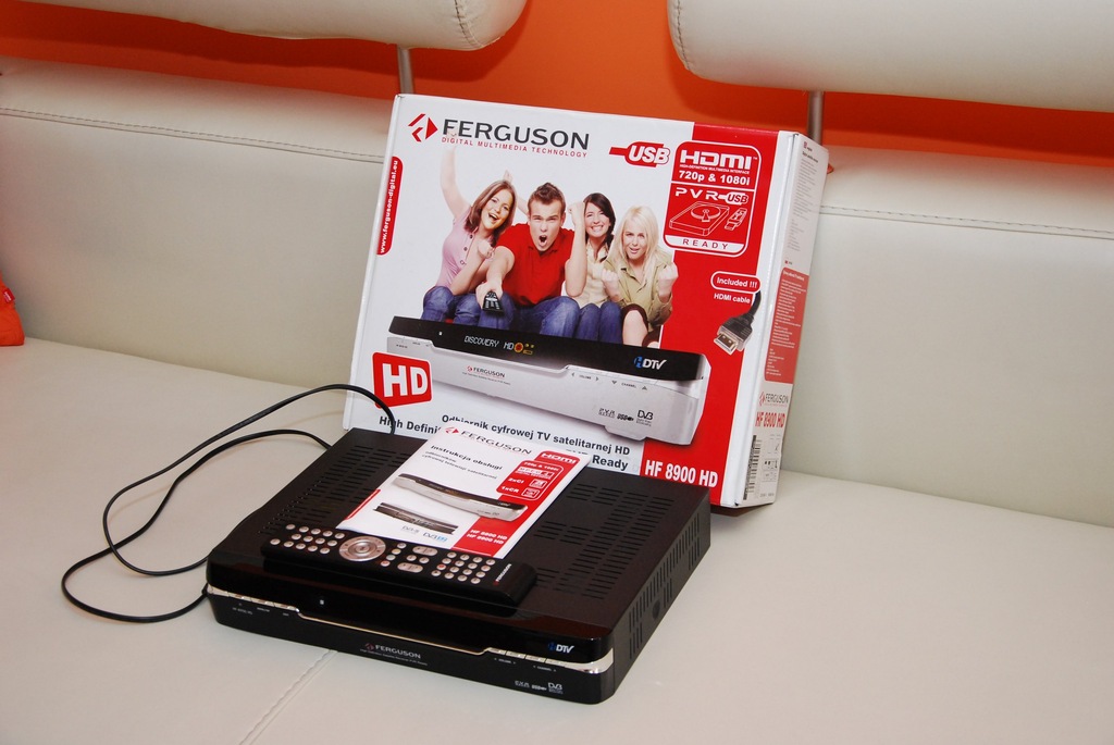 Odbiornik TV SAT FERGUSON HF 8900 HD