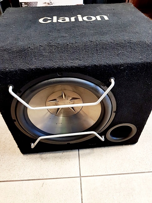 TUBA CLARION SW 3013B + WZMACNIACZ GMS 2250