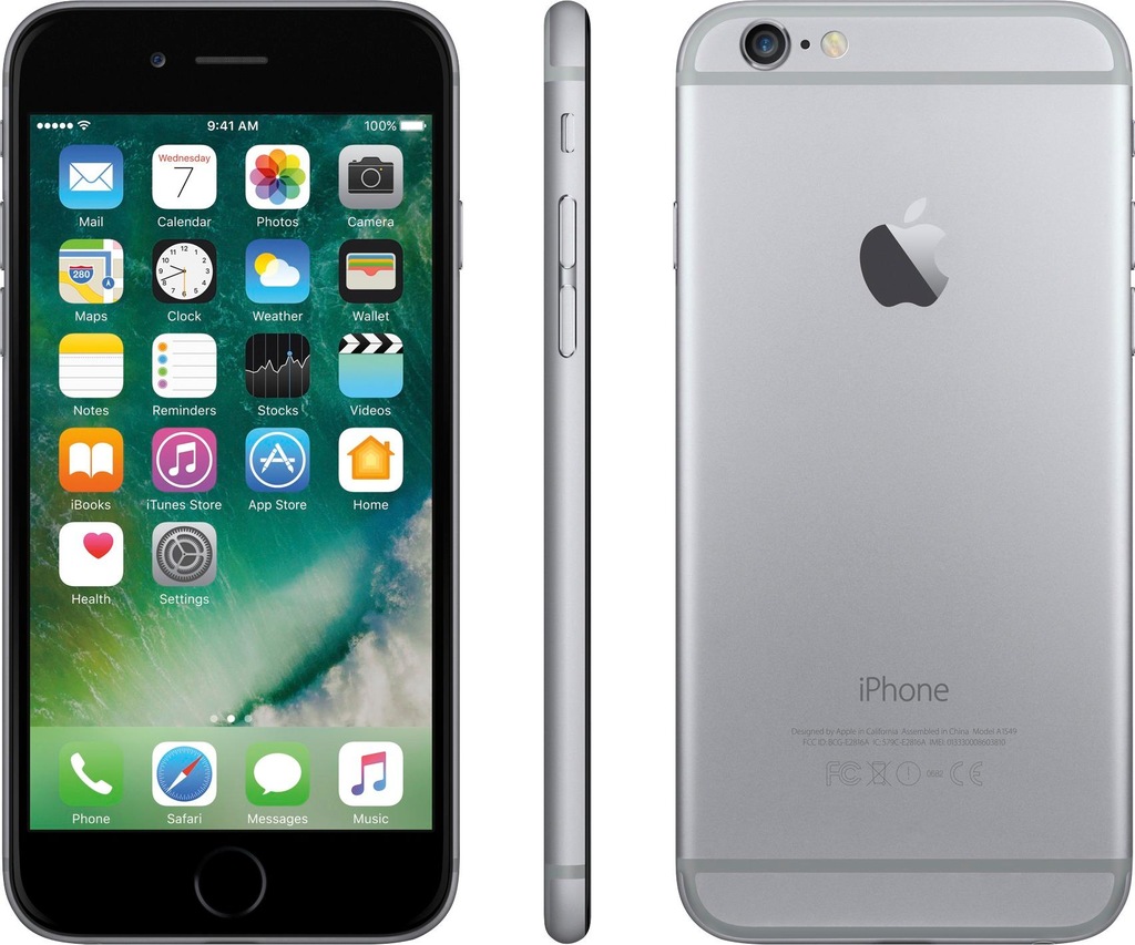 Apple iPhone 6 16GB Space Grey LTE Vat23% + Gratis