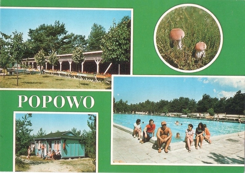 POPOWO - OŚRODEK ZAKŁADÓW URSUS - WCZASY - 1980R
