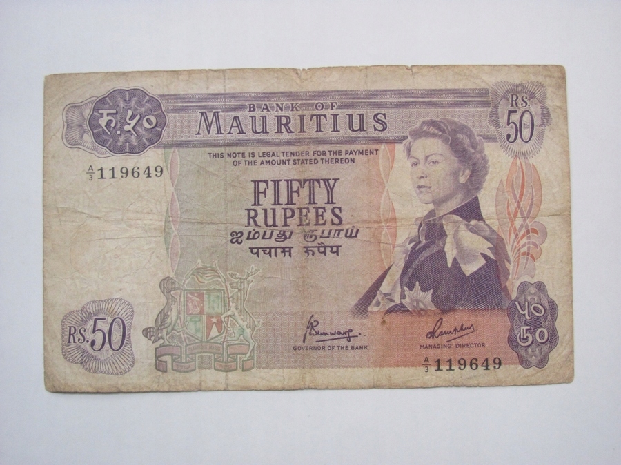 50 rupii 1967 - rzadkie - od 1 zł.