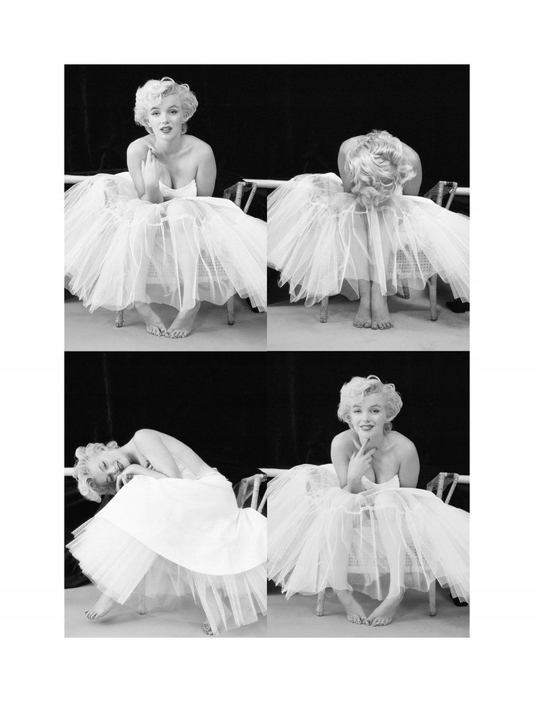 Marilyn Monroe - Baletnica - reprodukcja 60x80 cm