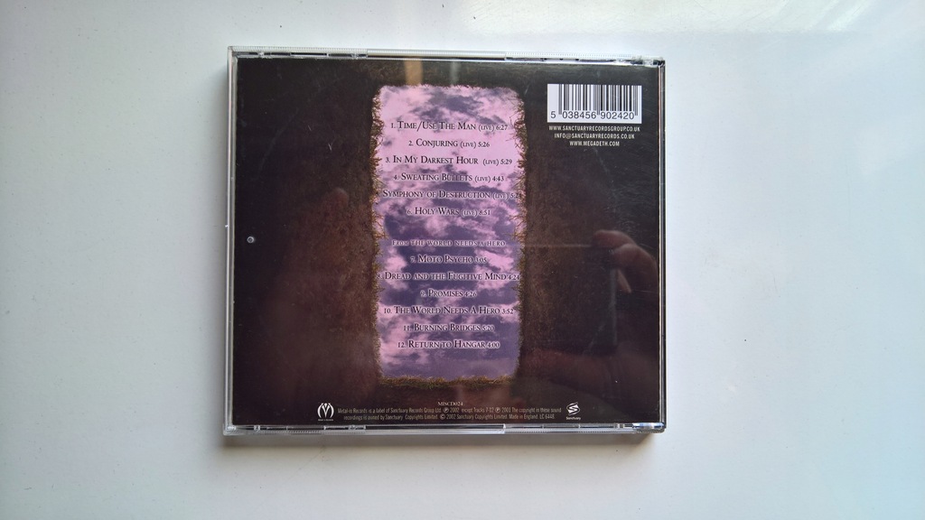 Megadeth Still, Alive,,,, and Well? CD 7744372615 oficjalne