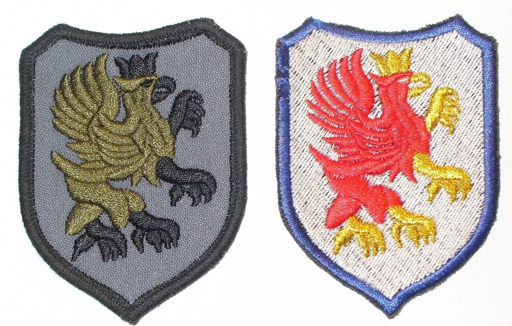 naszywka gryf polowy i wyjściowy
