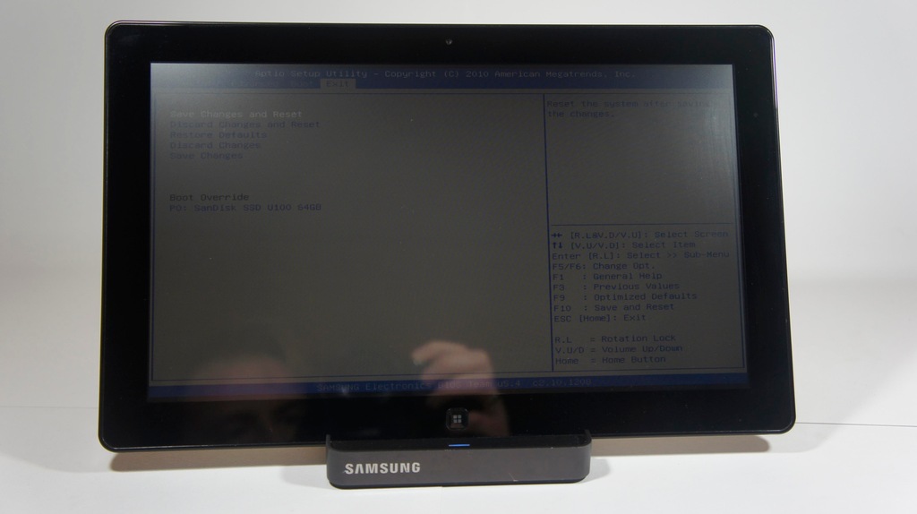 Tablet Samsung Slate 7 i5-2467M 64GB SSD 4GB W10!