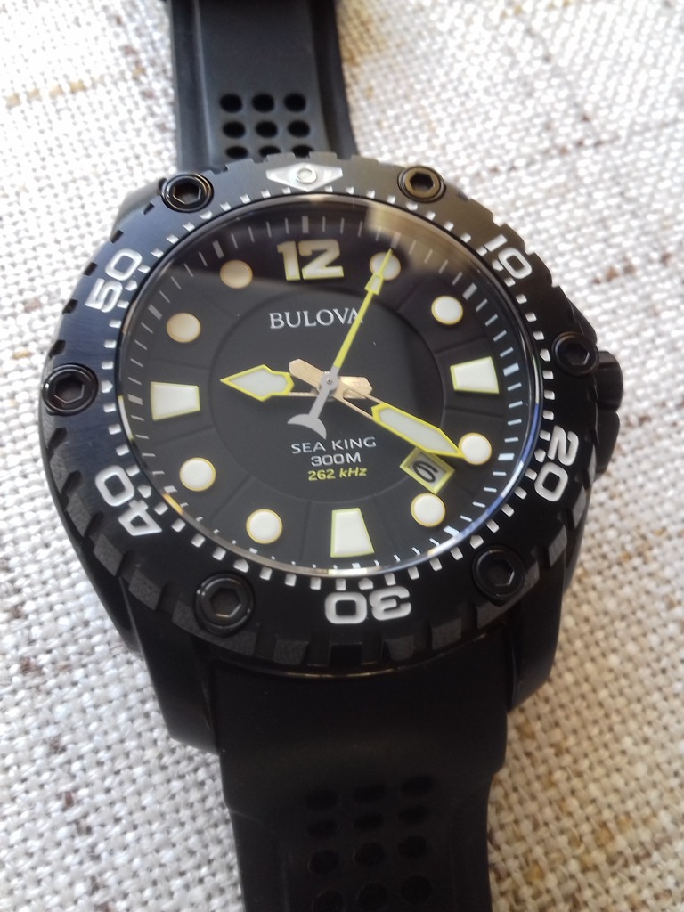 Bulova sea cheap king 300m