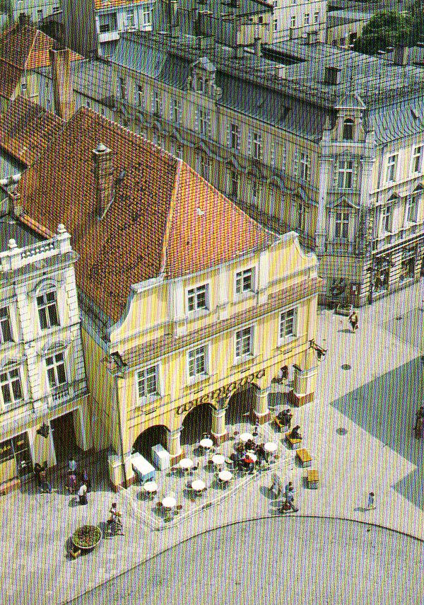 Leszno Rynek Pocztówka