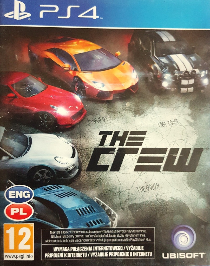 THE CREW PL PS4 SKLEP MULTIGAMES KRAKÓW