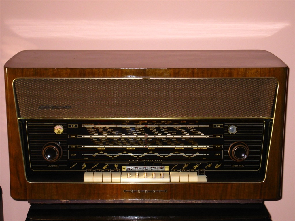 GRUNDIG 4090 HIFI ZAUBERKLANG - 4 głosniki lat 50
