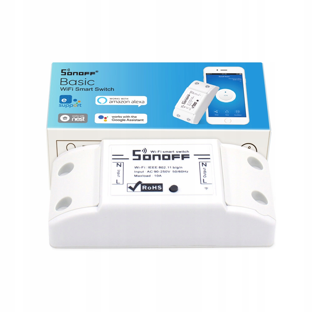 Sonoff Basic wgrana SUPLA ITEAD SONOFF WIFI SMART