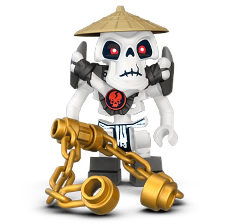 LEGO NINJAGO FIGURKA SKULKIN ZŁOTA BROŃ UNIKAT !!!