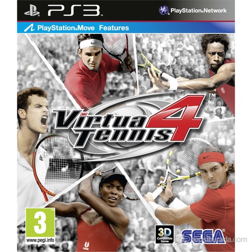 Virtua Tennis 4 PS Move tenis PS3
