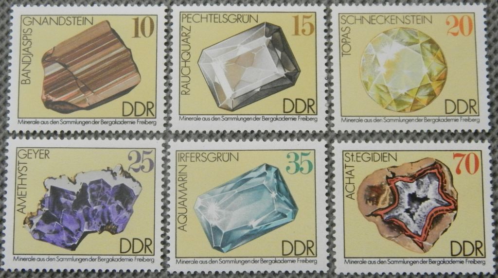 DDR Mi 2006 - 11 ** minerały