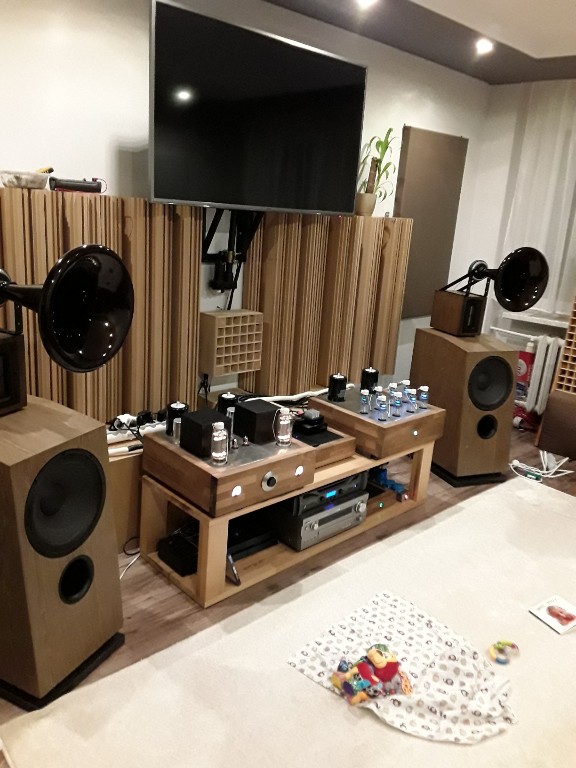 kolumny diy hi end, tuba,horn, bms, Fountek, beyma