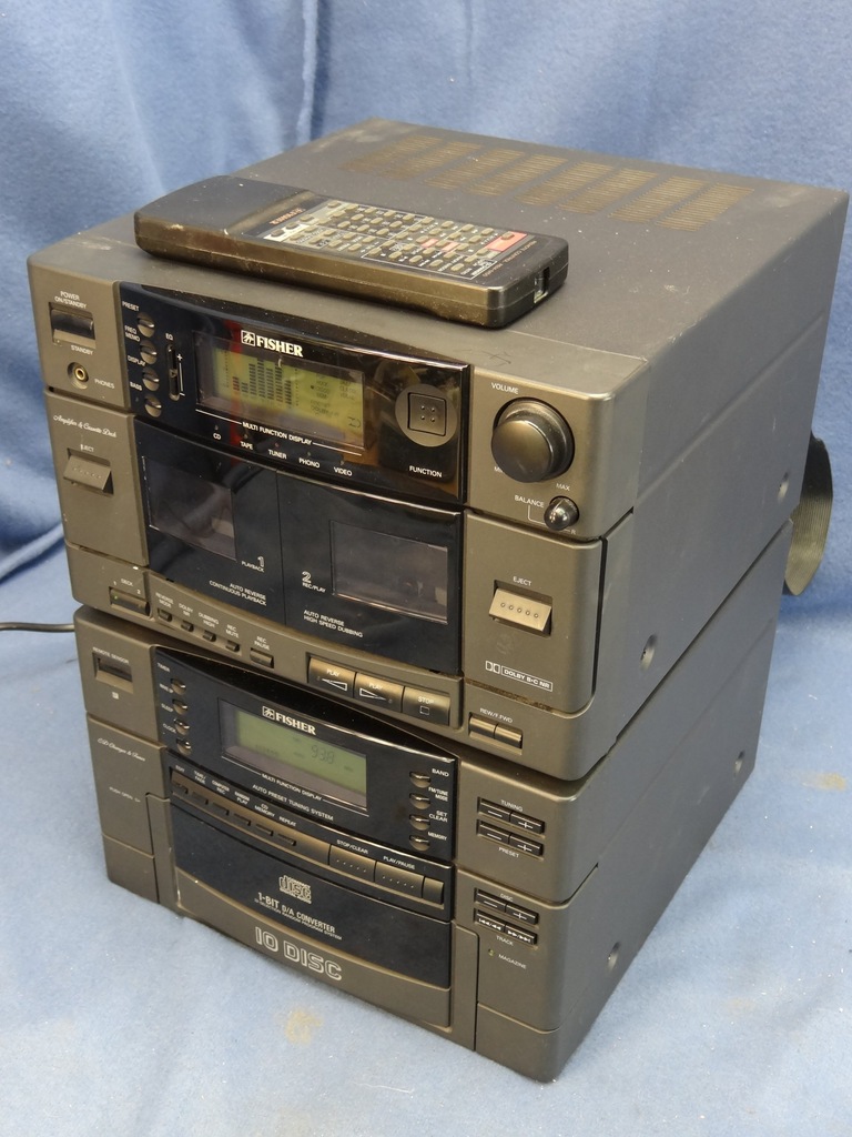 Mini wieża FISCHER CAC-G80 odtwarzacz na 10 CD