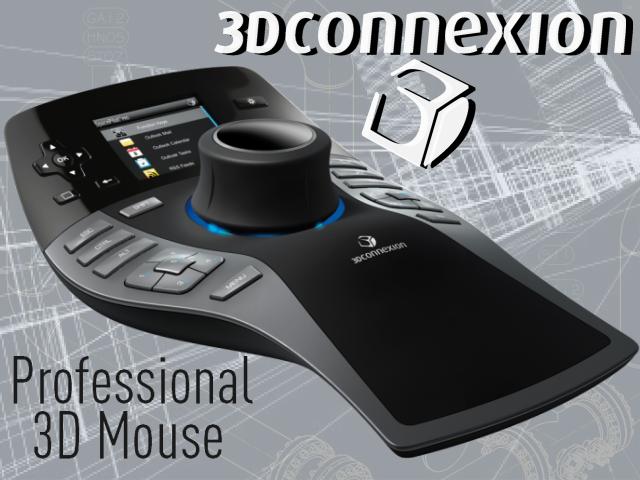  3Dconnexion SpacePilot Pro 3D Mouse 3DX-700036 : Electronics