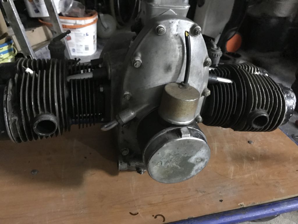 Bmw r75 sahara Silnik + skrzynia + Elektro
