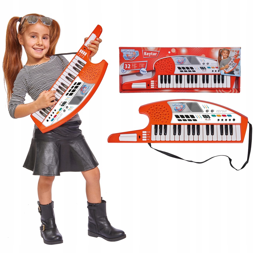 SIMBA Keyboard Keytar Organy Pianinko dla Dzieci