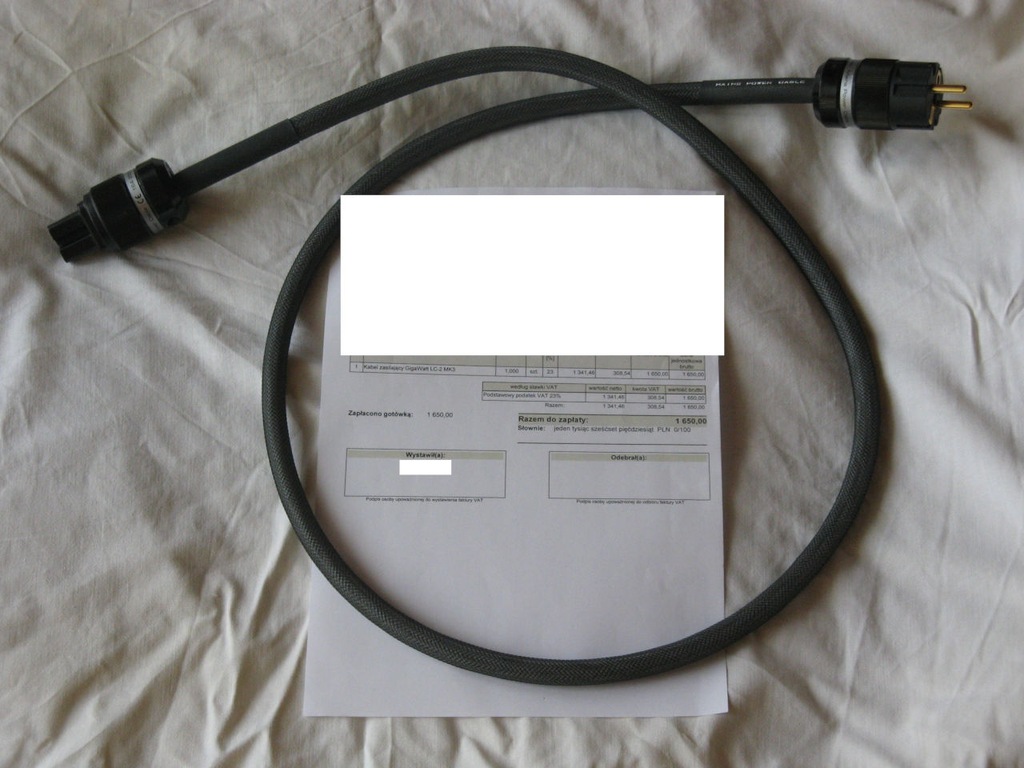 GIGAWATT LC-2 MK3 1,5 M KABEL ZASILAJĄCY