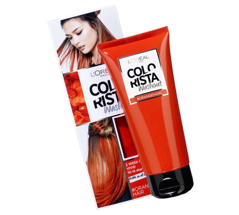 LOREAL COLORISTA WASHOUT FARBA ZMYWALNA ORANGEHAIR - 6794645994