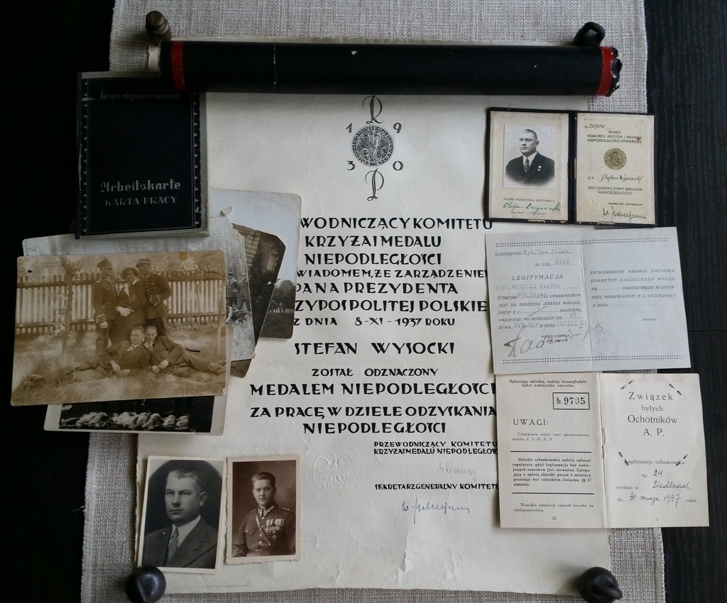 Krzyż Walecznych Dywizja Syberyjska Medal Niepodle