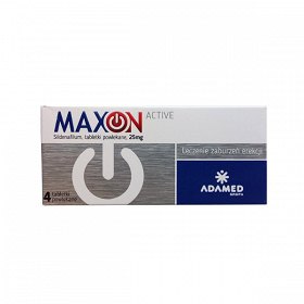MAXON ACTIVE 25 mg 4 tabletki APTEKA