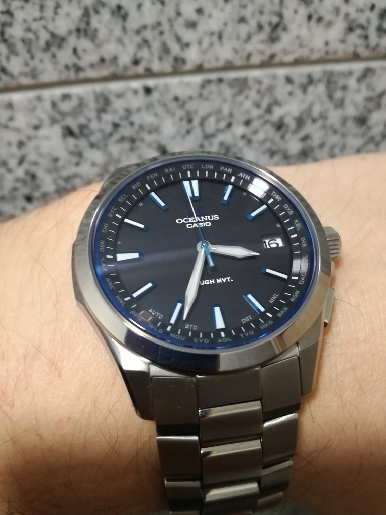 Casio Oceanus OCW SAJF Made in Japan      oficjalne