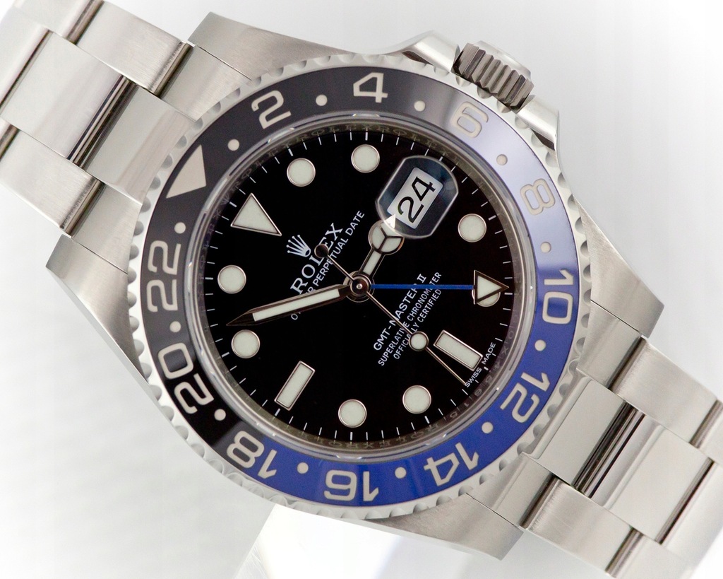 ROLEX GMT MASTER II BATMAN NOWY KRUK 2018