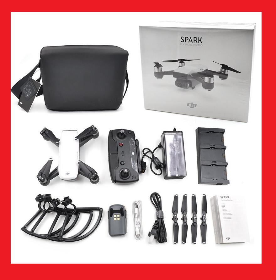 dron DJI Spark COMBO Nowy akcesoria wawa 