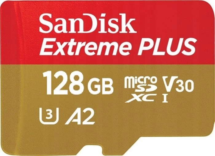 SANDISK EXTREME PLUS microSDXC 128GB V30 160Mb/s