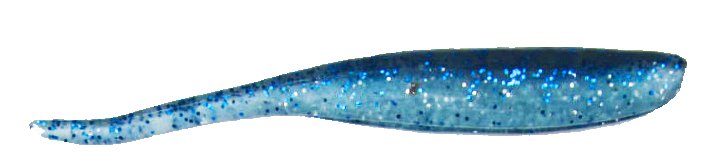 jasółka drop shot Blue Minnow lure 7,5cm