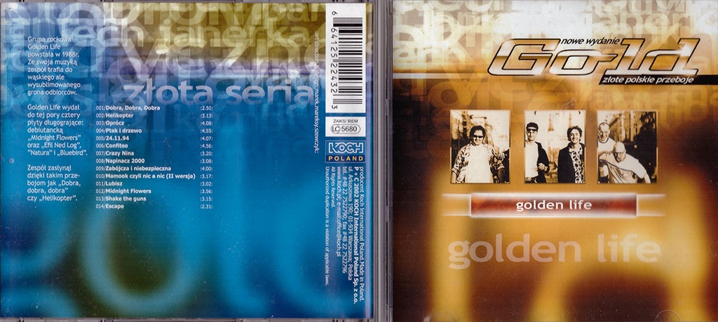 GOLDEN LIFE - GOLD - BEST OF - KOCH - UNIKAT