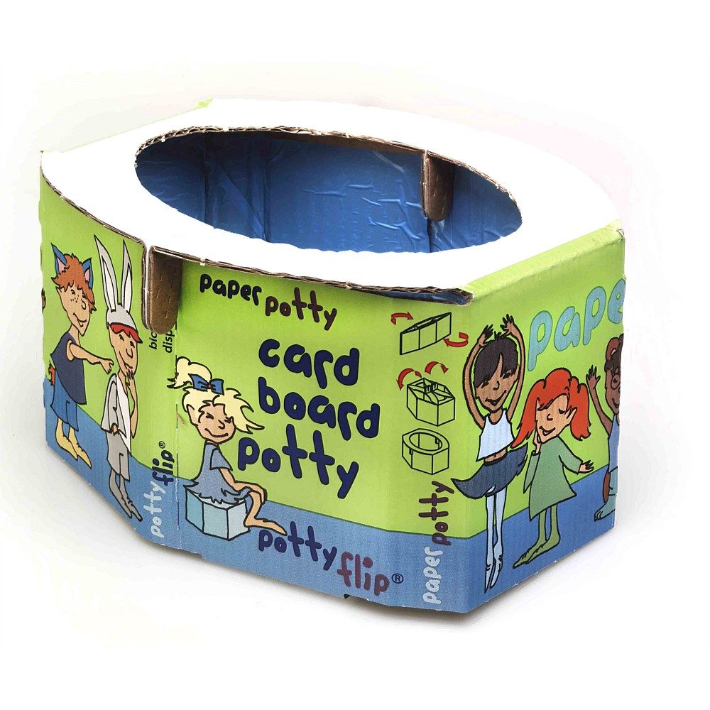 POTTYFLIP Papierowy Nocnik HIGIENICZNY 3szt.